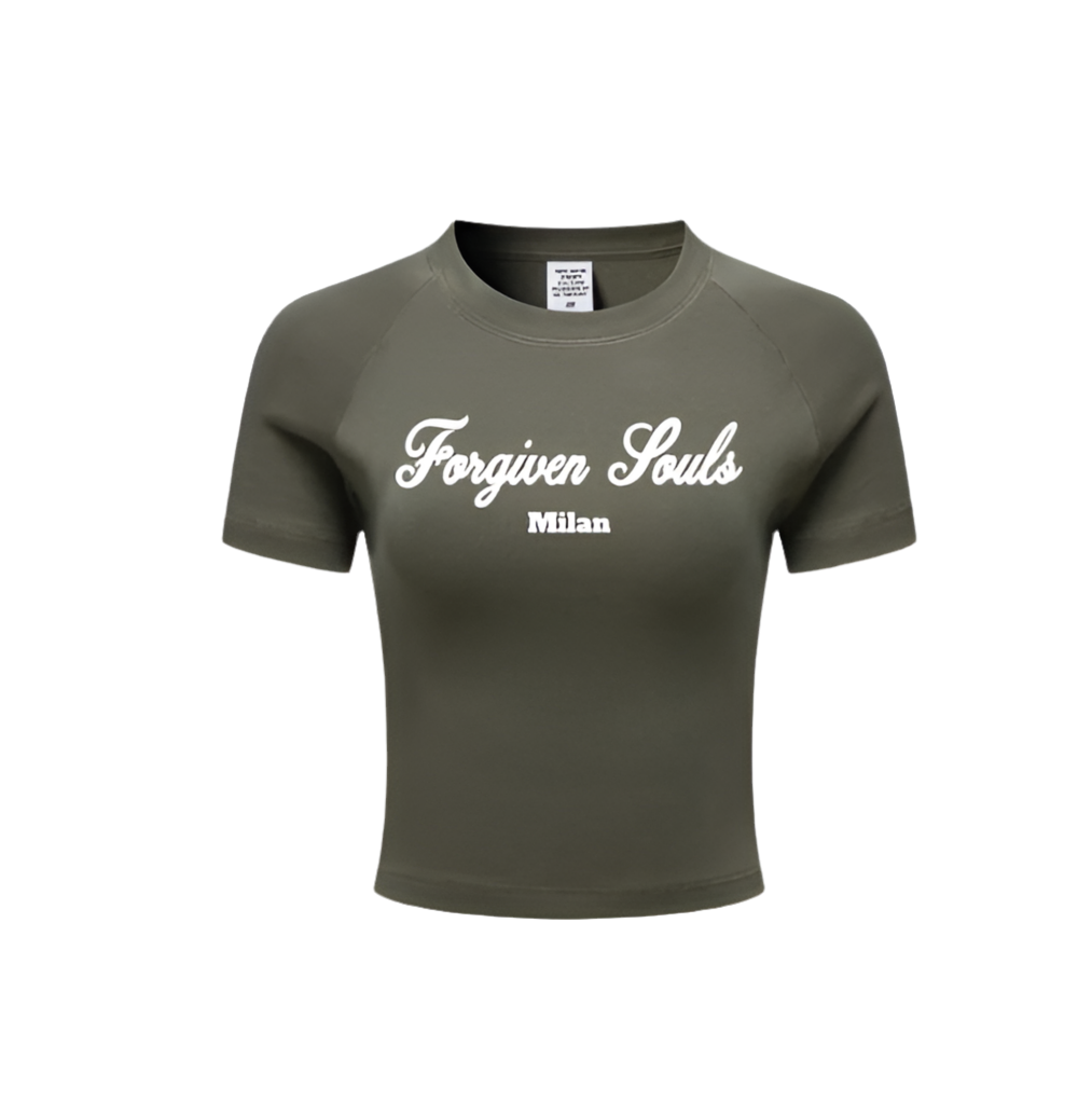 Forgiven Souls Milan Crop Top
