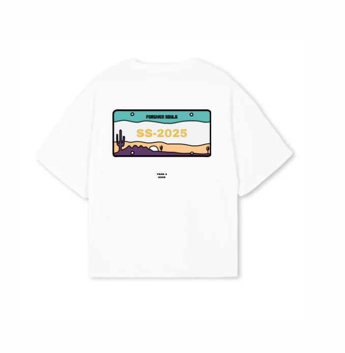 Signature Number Plate T-shirt